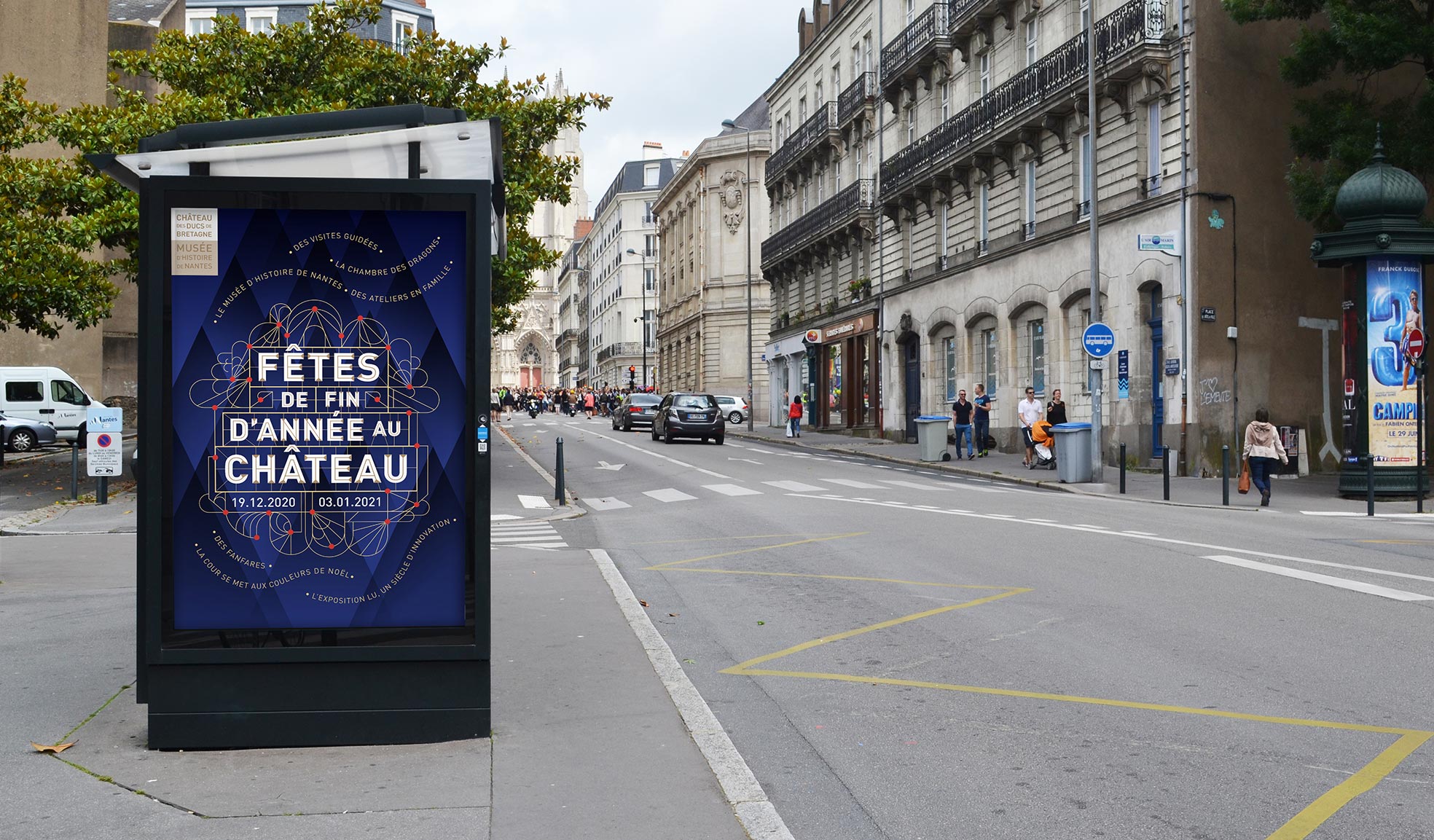 Affiche chateau nantes