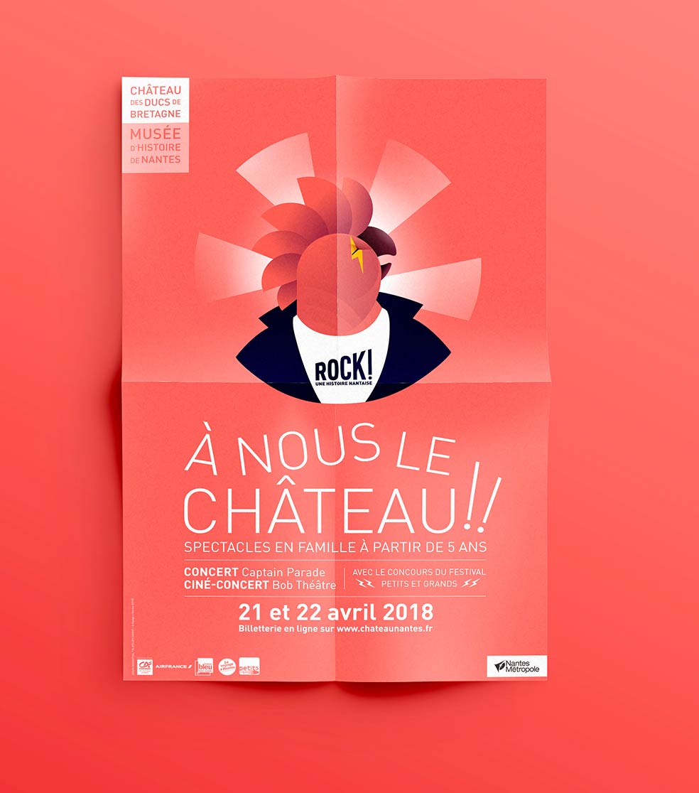 Affiche chateau nantes