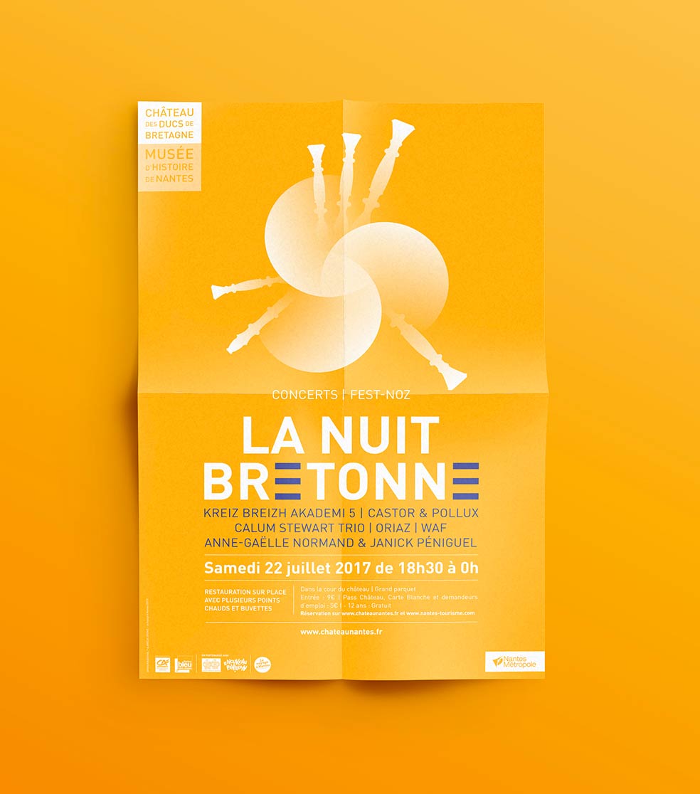 Affiche chateau nantes