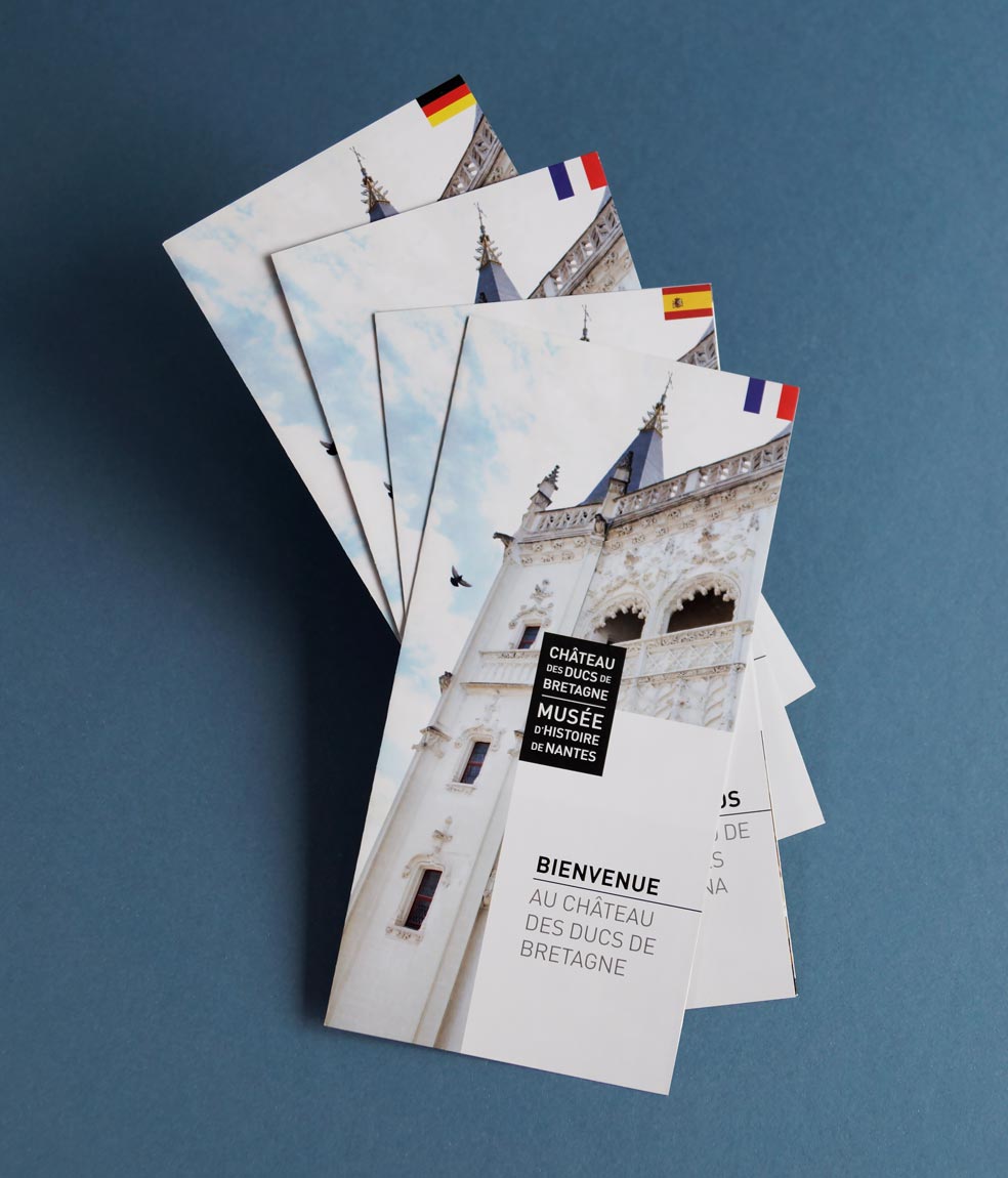 Identité visuelle chateau nantes