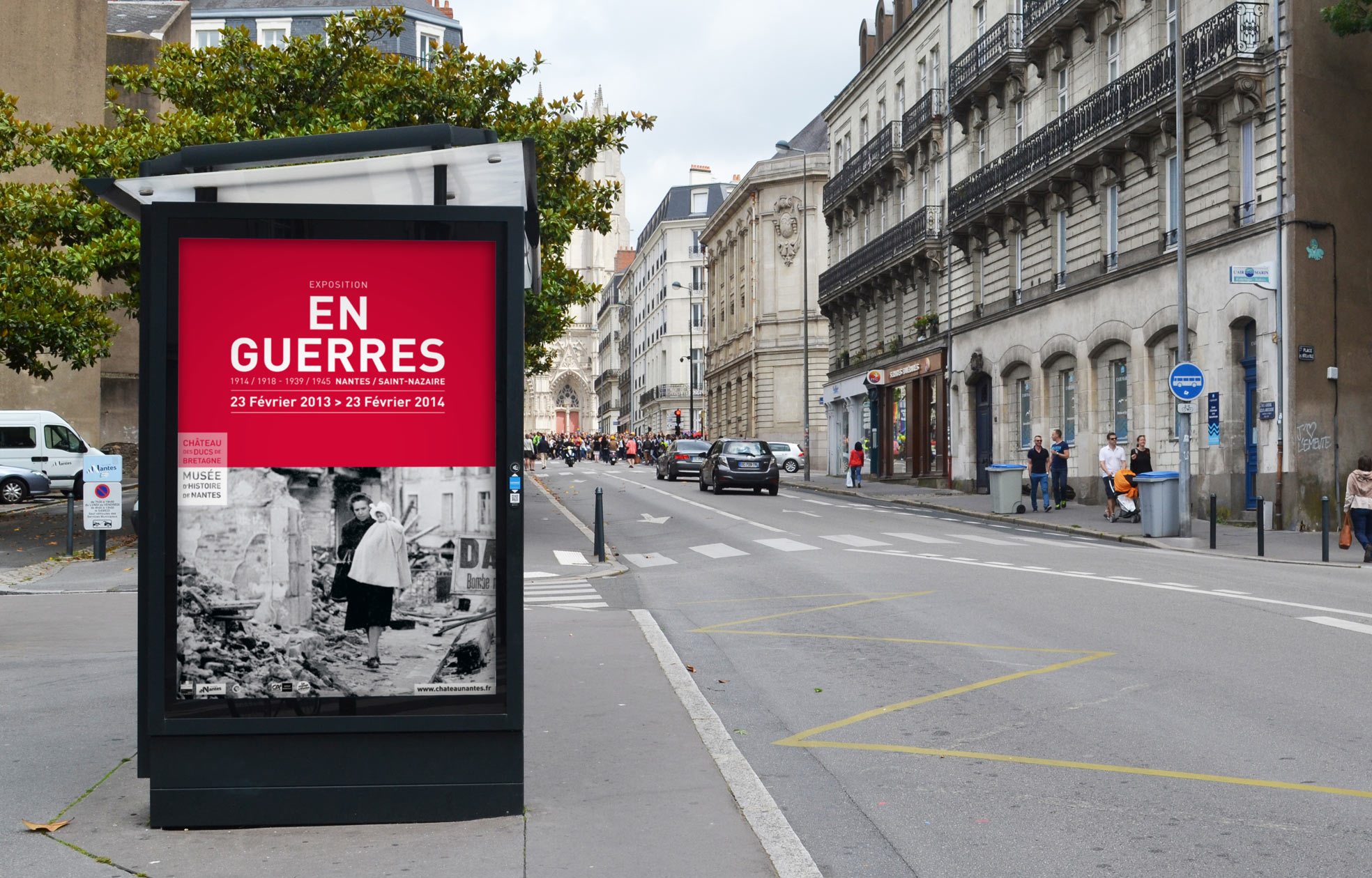 Création Affiches chateau nantes