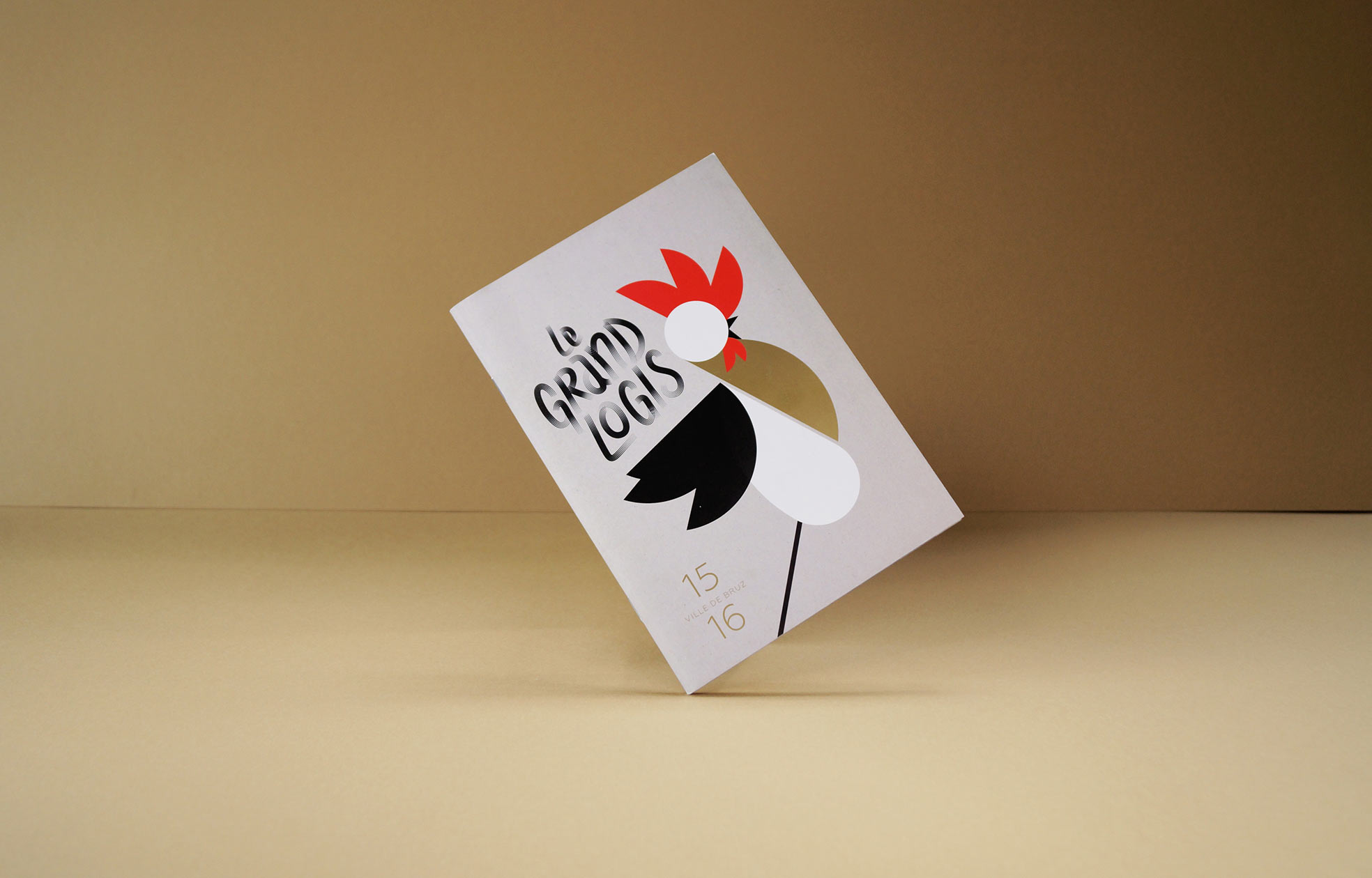 Communication graphisme Le Grand Logis 2014 / 2015