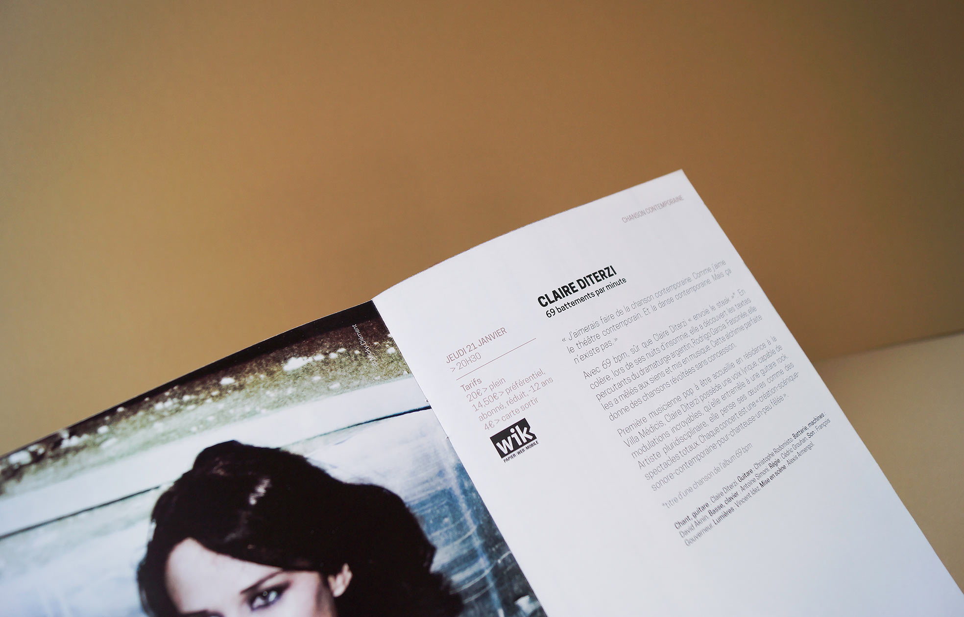 Communication graphisme Le Grand Logis 2014 / 2015