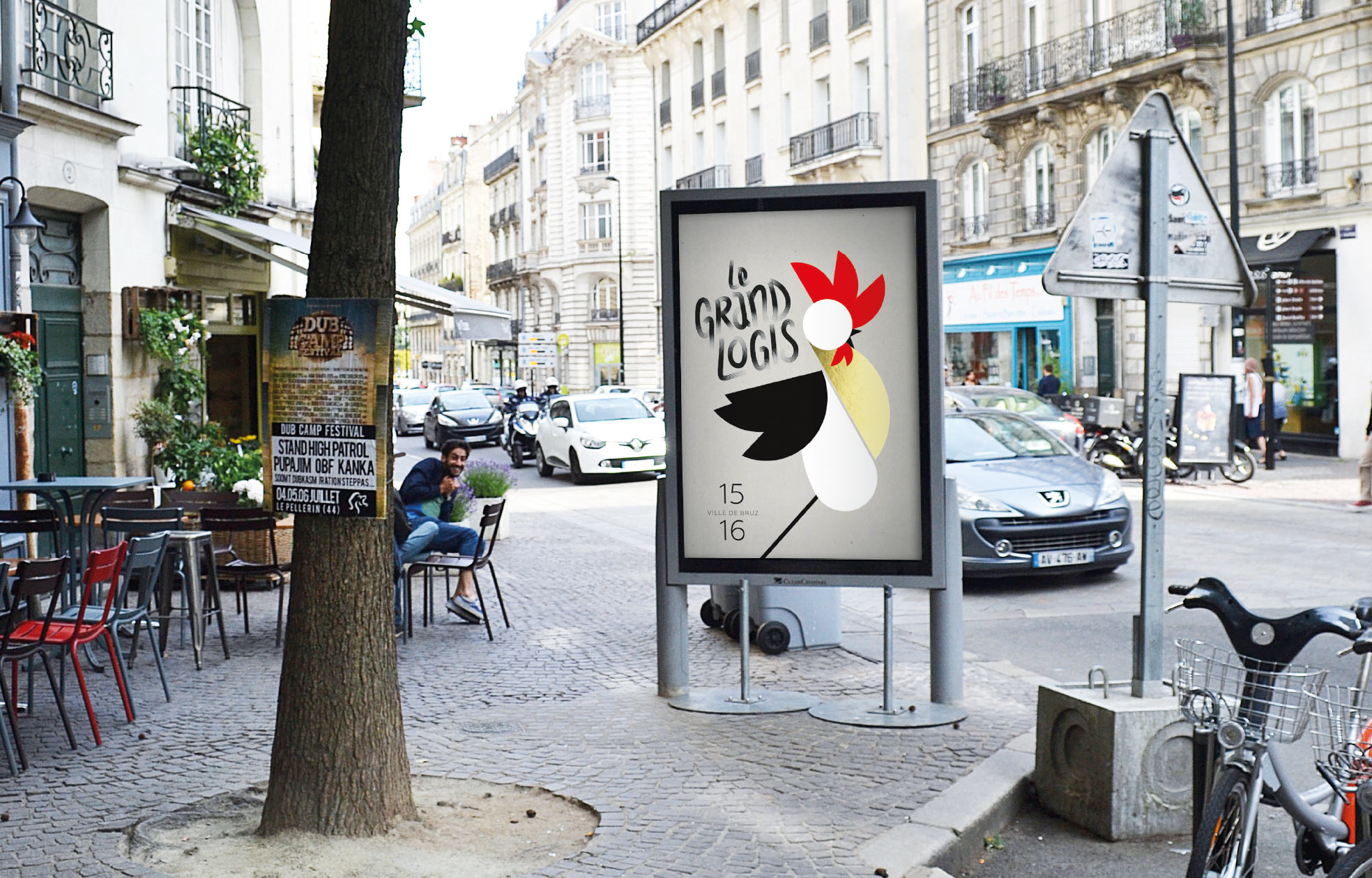 Communication graphisme Le Grand Logis 2014 / 2015