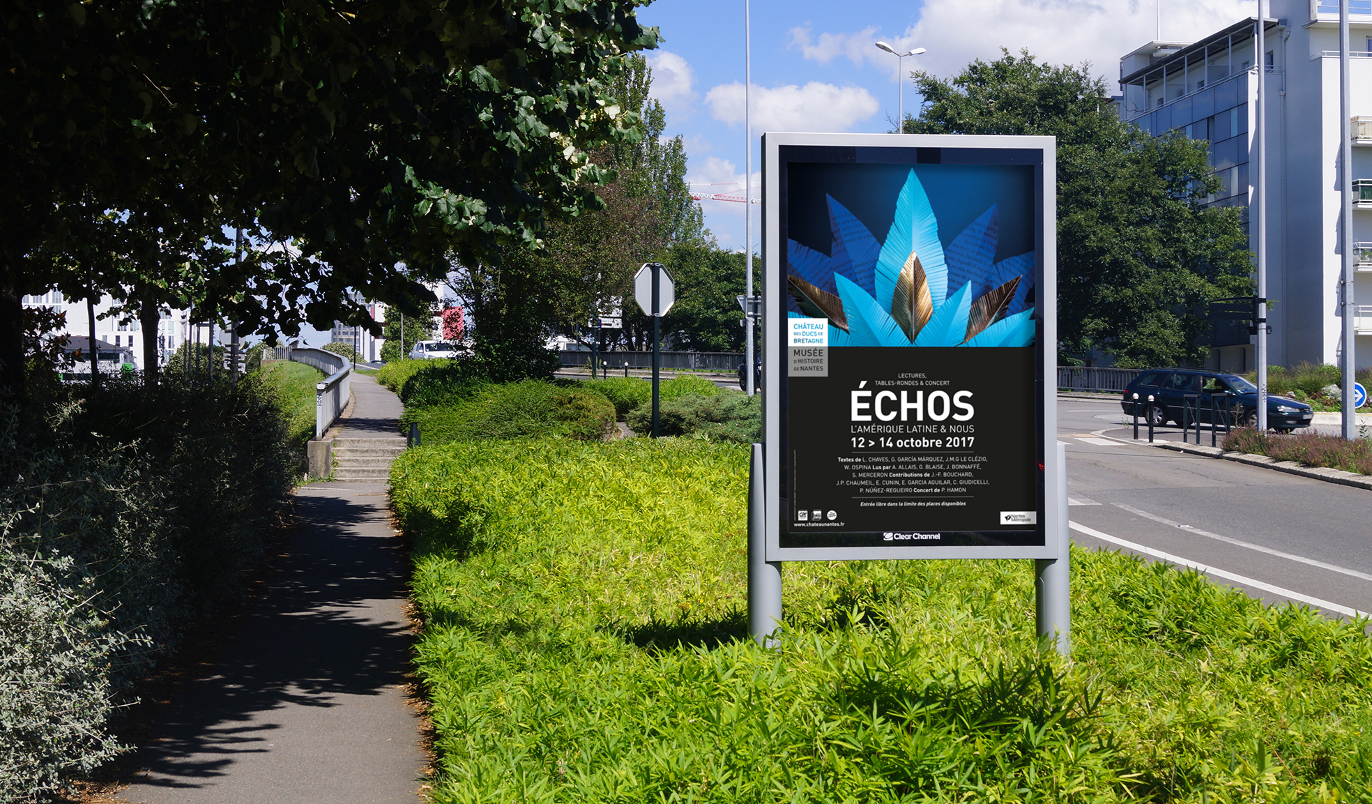 Echos affiche chateau nantes