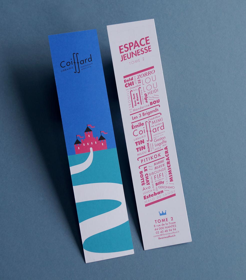 Illustration Librairie Coiffard Nantes