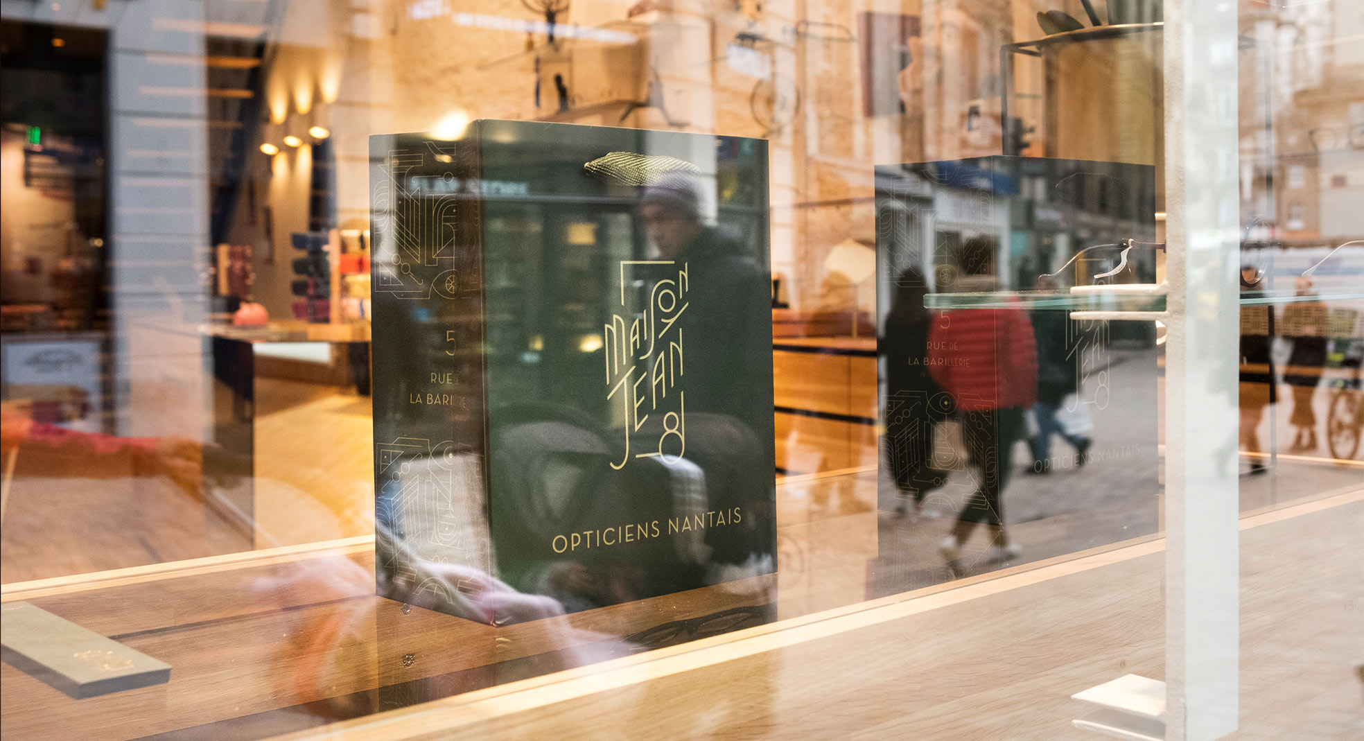 Logo opticien nantes