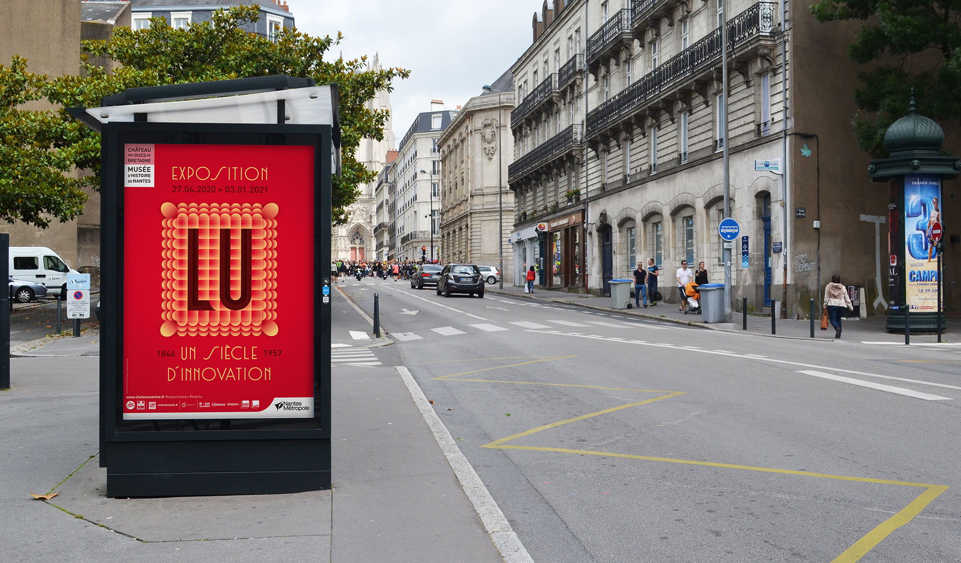 affiche exposition LU nantes