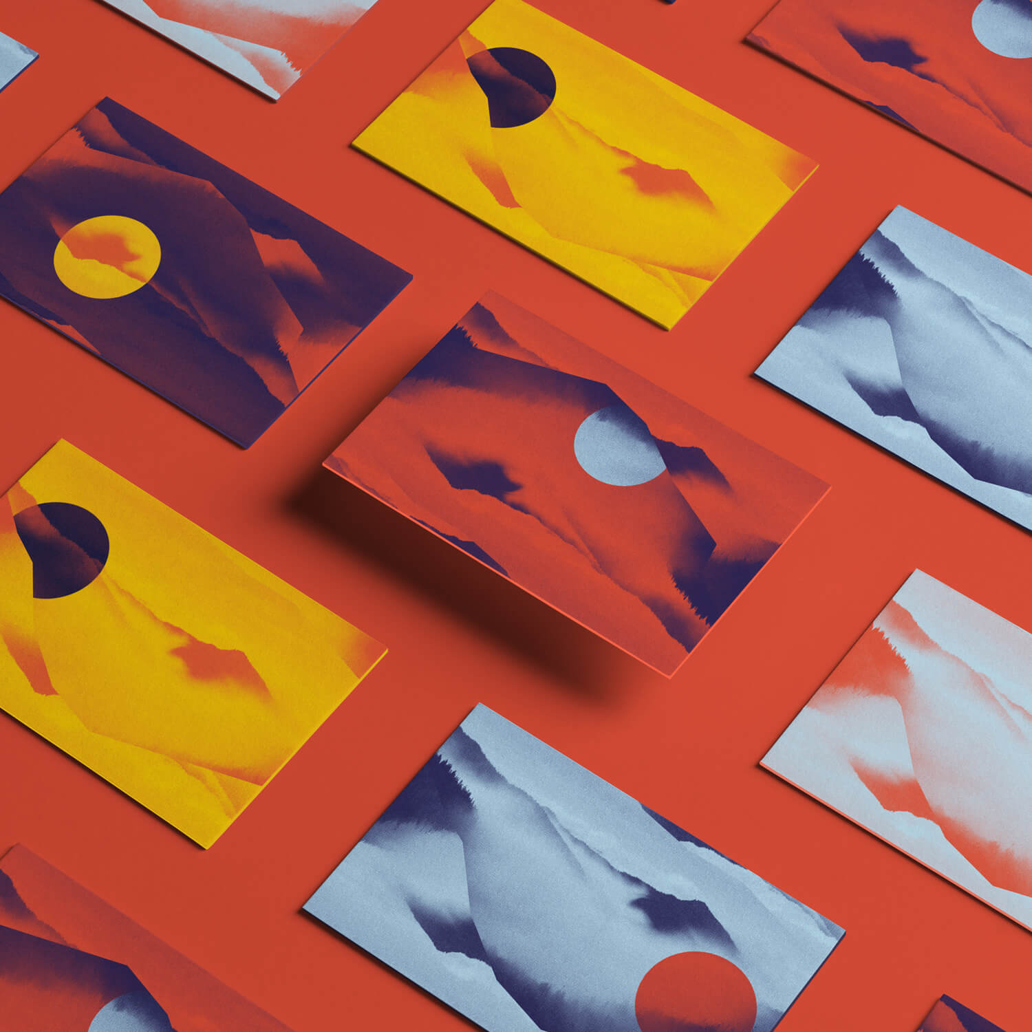 Carte de visite parapente music atelier shiroi graphisme identité visuelle communication illustration Nantes