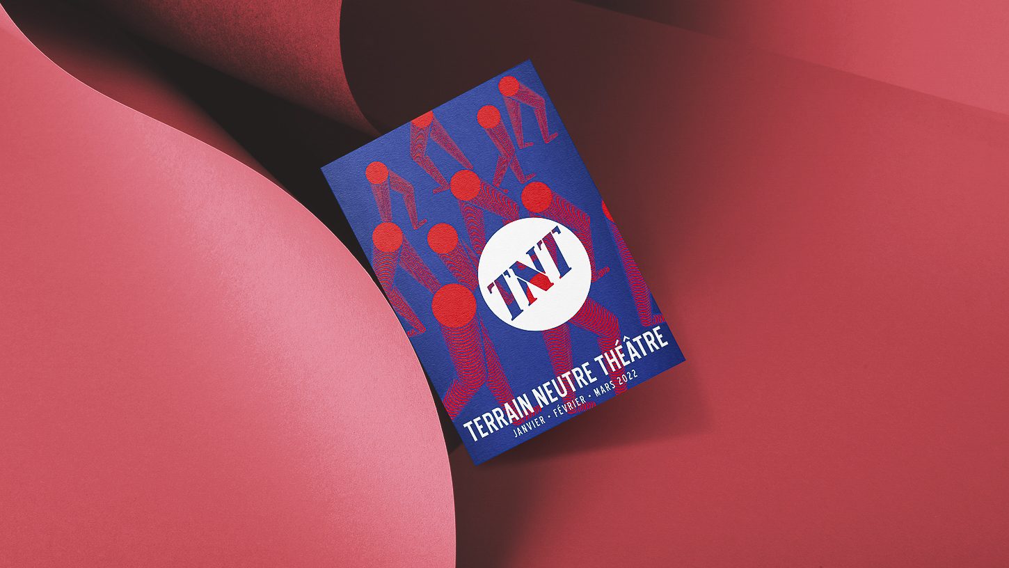 brochure culturelle du TNT à Nantes réalisée par Atelier shiroi Graphiste à nantes