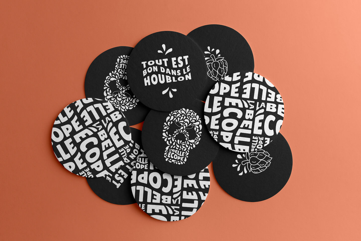 badges le bar la belle ecope