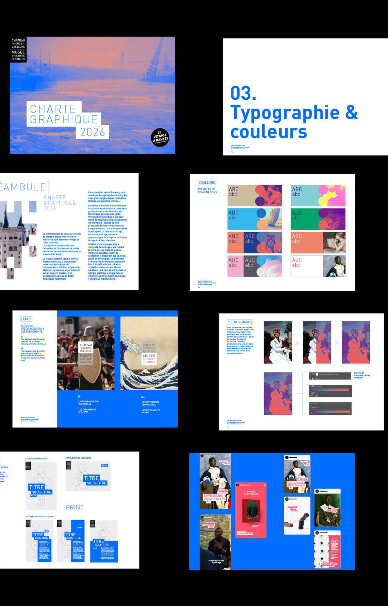 CHATEAU NANTES identite visuelle 2026 atelier shiroi graphisme identité visuelle communication illustration Nantes