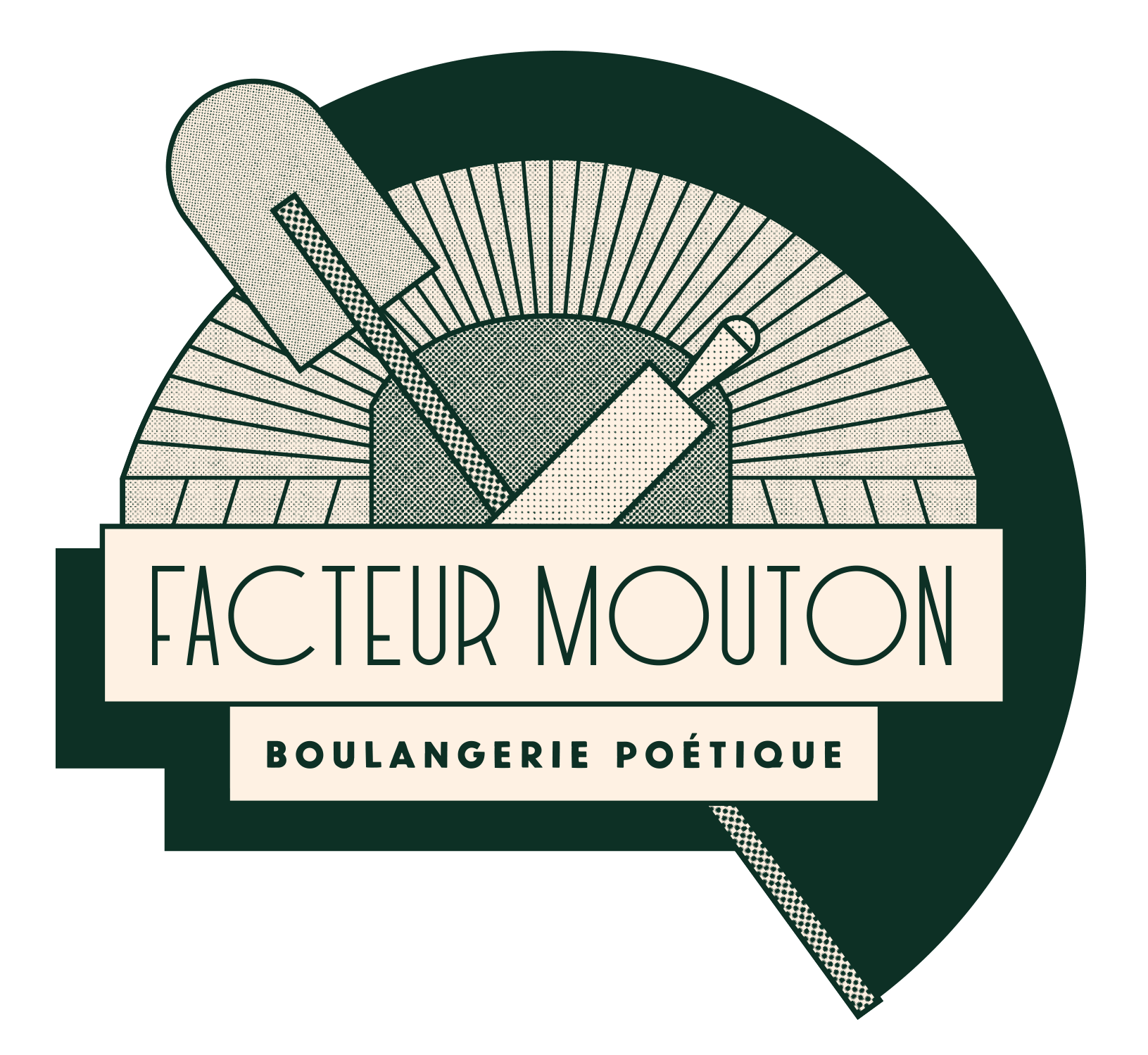 habillage pour le logo d'une boulangerie