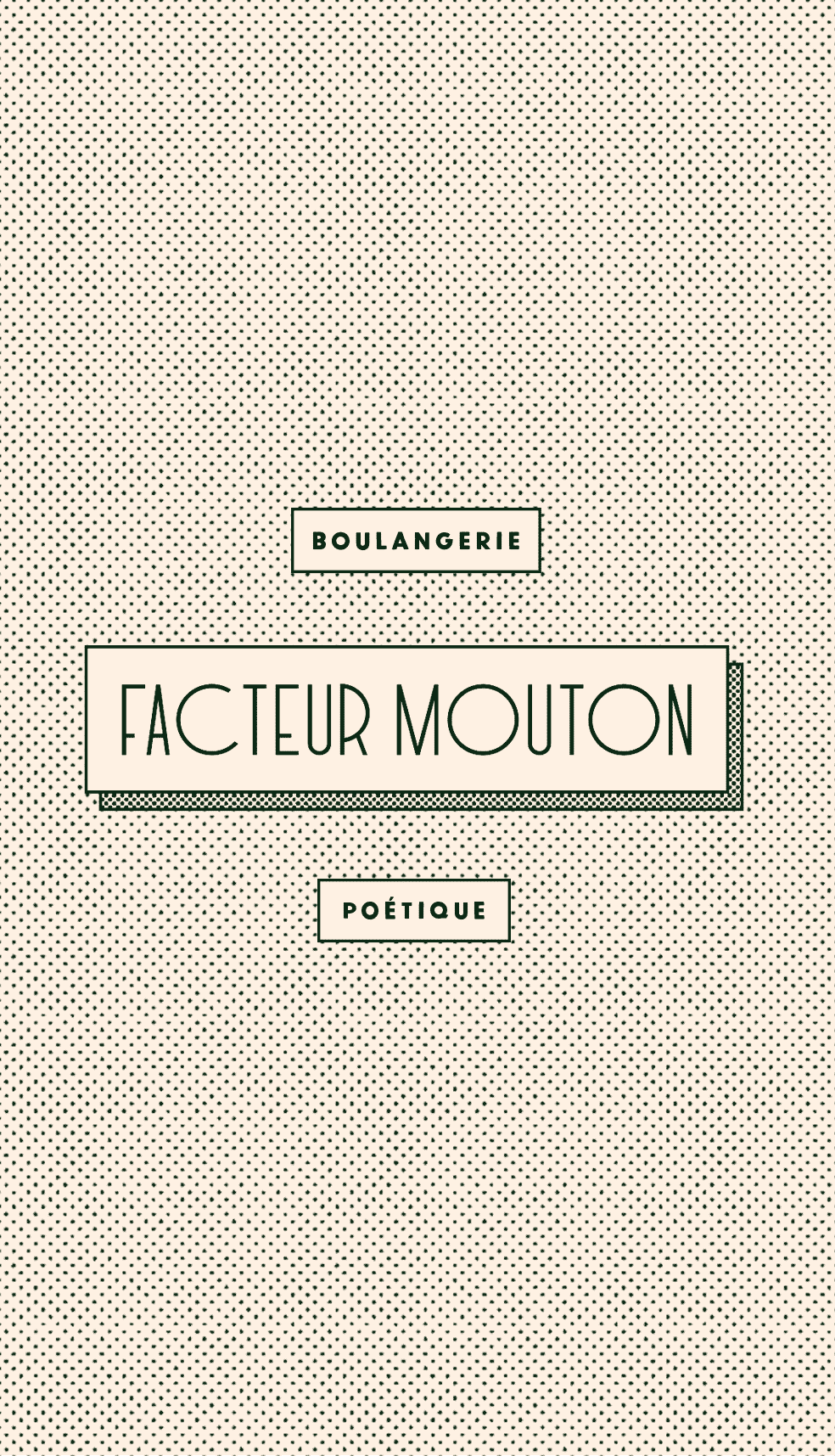 logo boulangerie facteur mouton