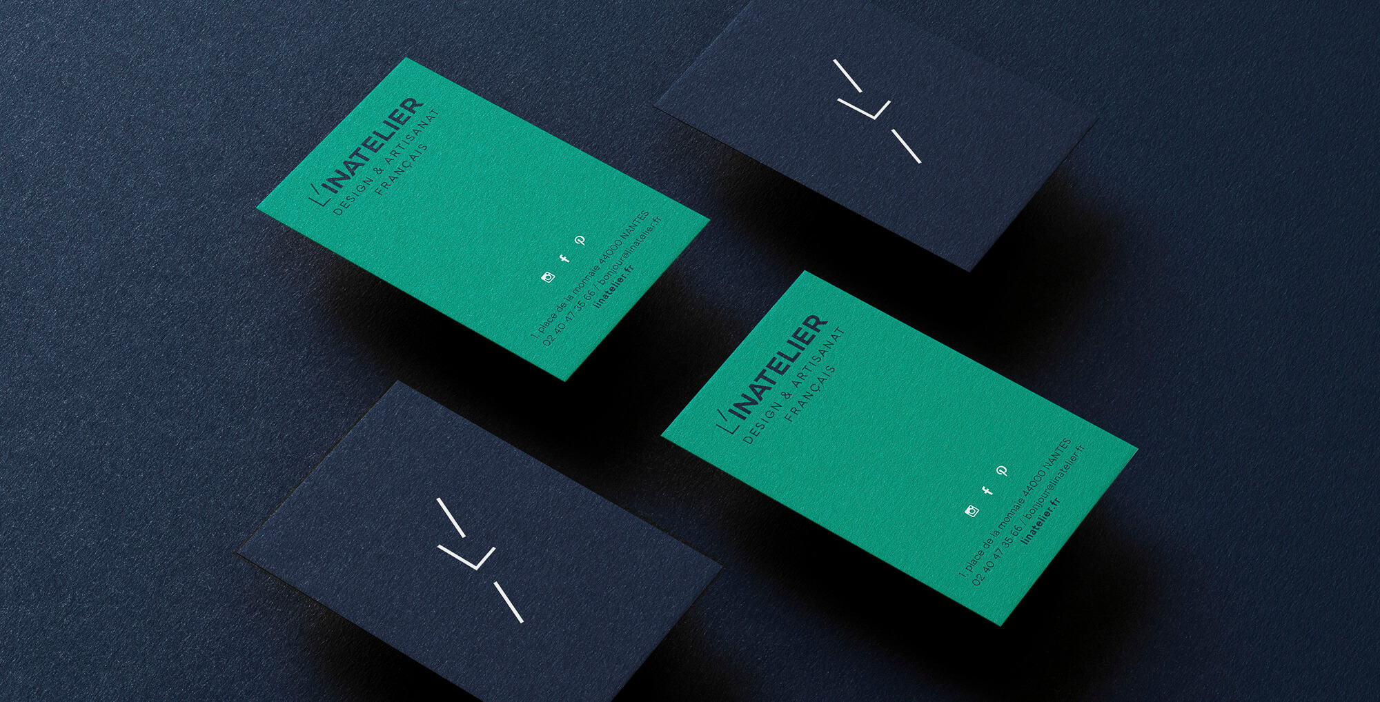 cartes de visite pour l'inatelier 