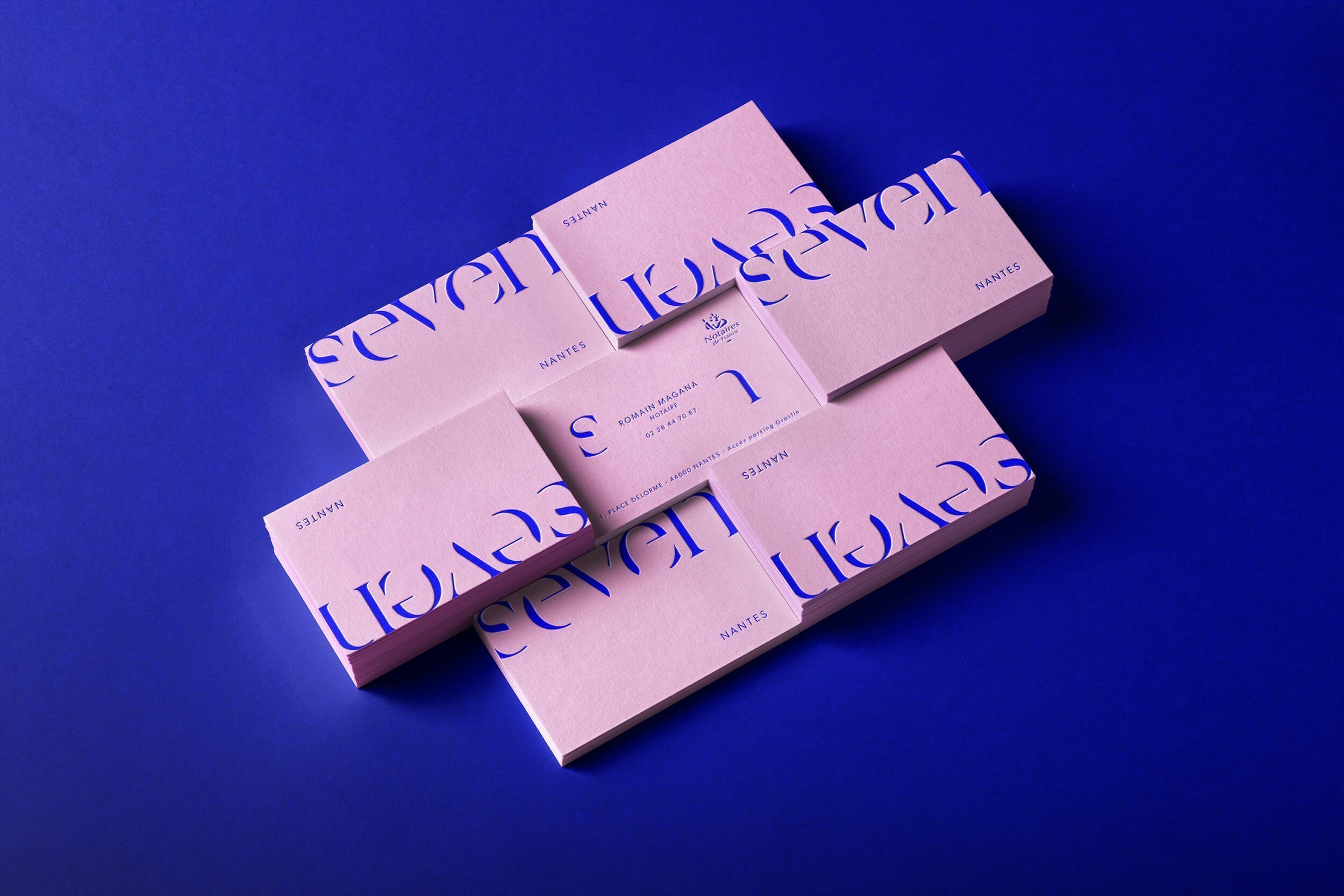 Carte de visite seven notaires Nantes