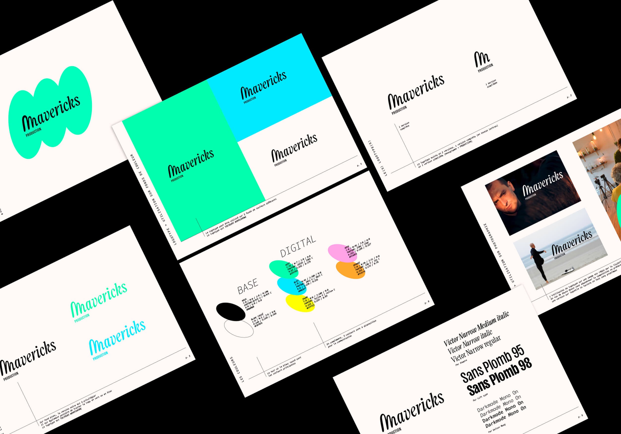 Mavericks identite visuelle 50