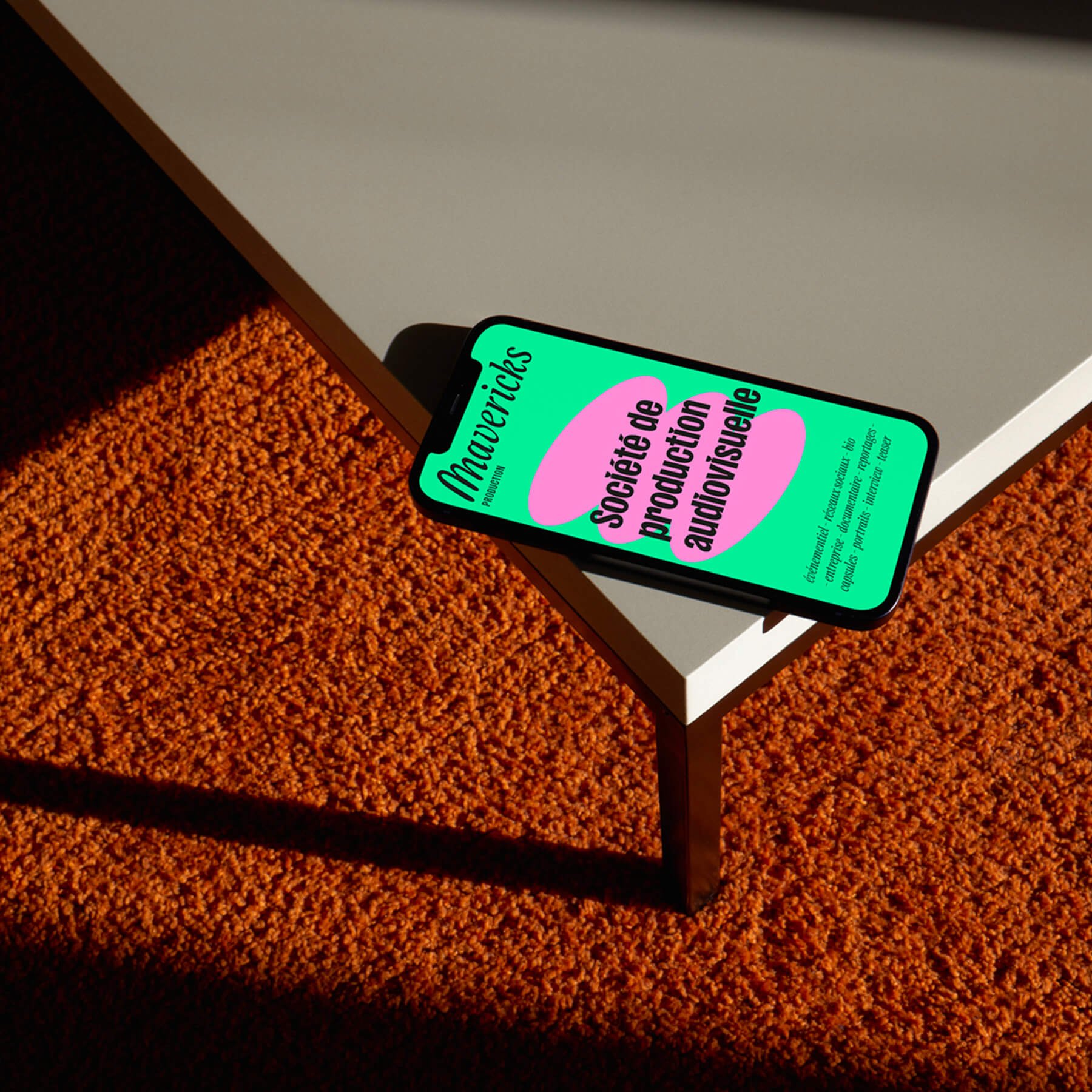 Mavericks identite visuelle 52 atelier shiroi graphisme identité visuelle communication illustration Nantes