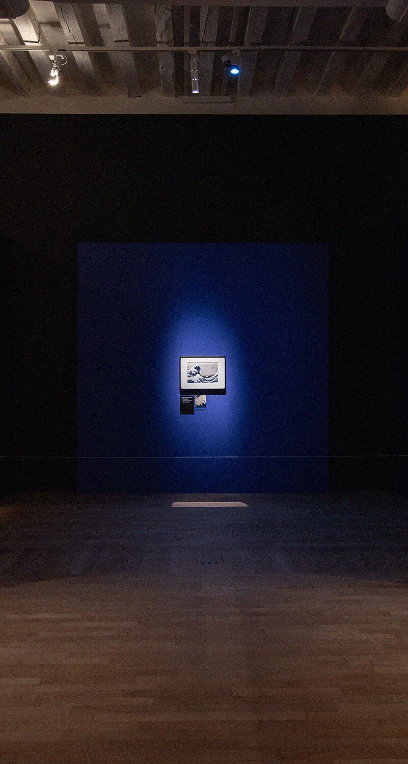 Affiche hokusai chateau nantes 23